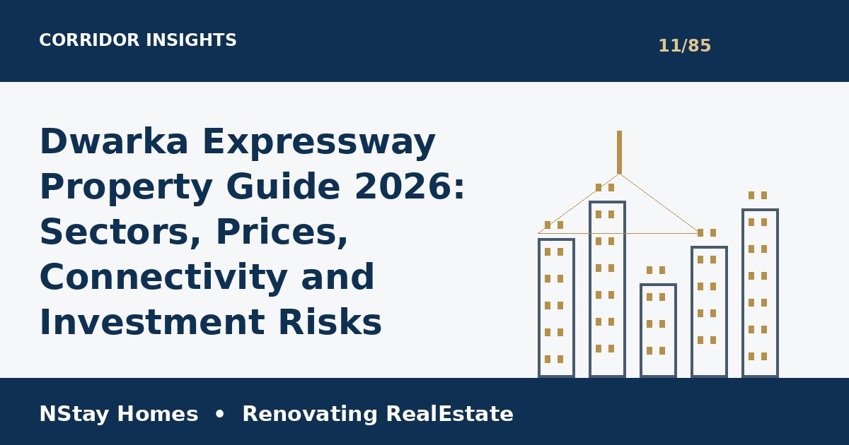 Dwarka Expressway property NStay Homes market insights 2026