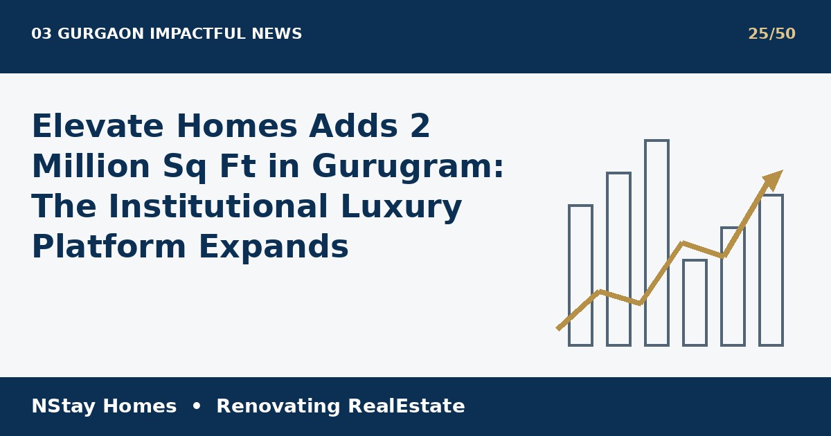 Elevate Homes Gurgaon 2026 latest real estate analysis by NStay Homes