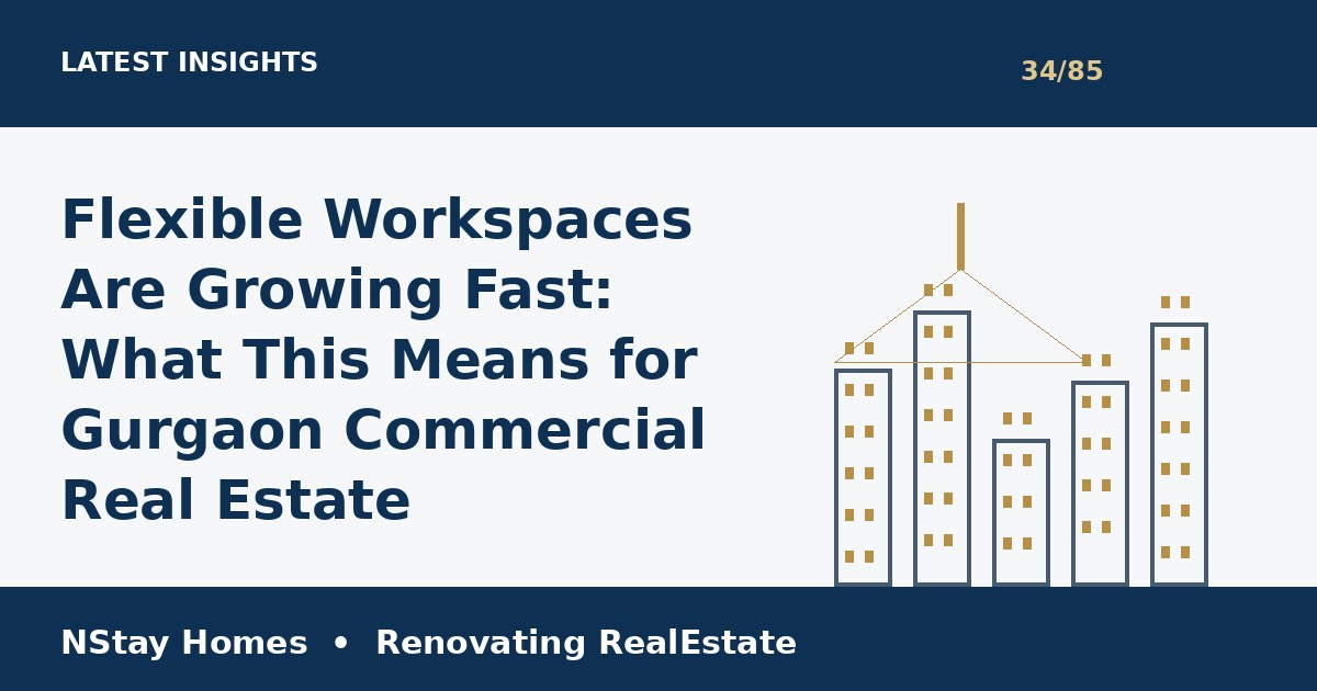 flex workspace Gurgaon NStay Homes market insights 2026
