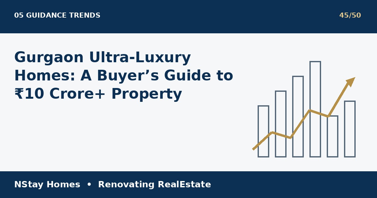 ultra luxury homes Gurgaon latest real estate analysis by NStay Homes