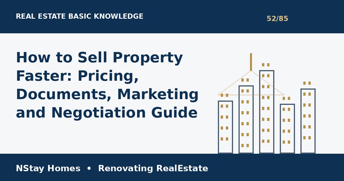 how to sell property fast complete guide for property buyers and sellers