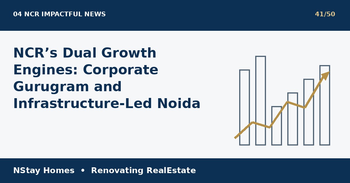 NCR real estate trends 2026 latest real estate analysis by NStay Homes