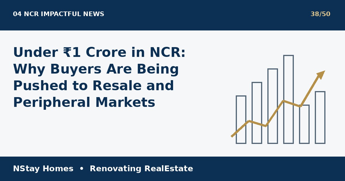 affordable property NCR 2026 latest real estate analysis by NStay Homes