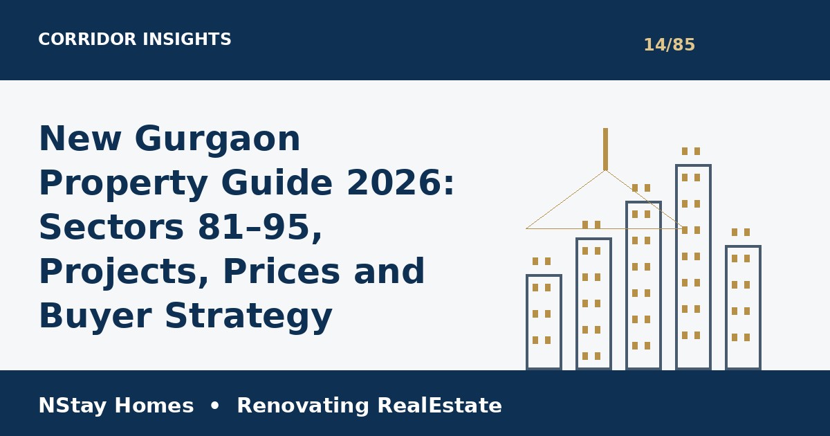 New Gurgaon property NStay Homes market insights 2026