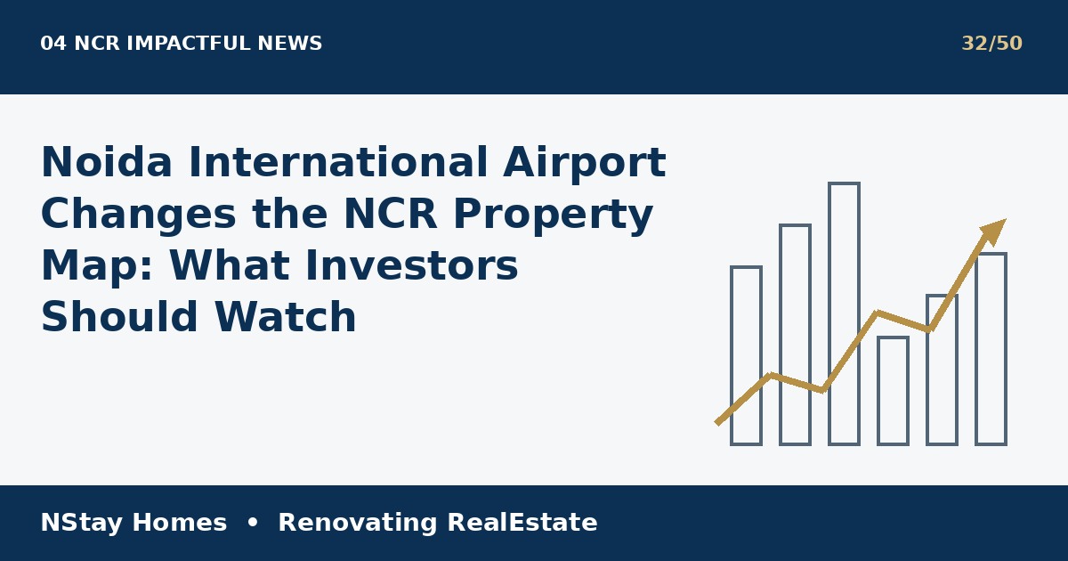 Noida International Airport property impact latest real estate analysis by NStay Homes