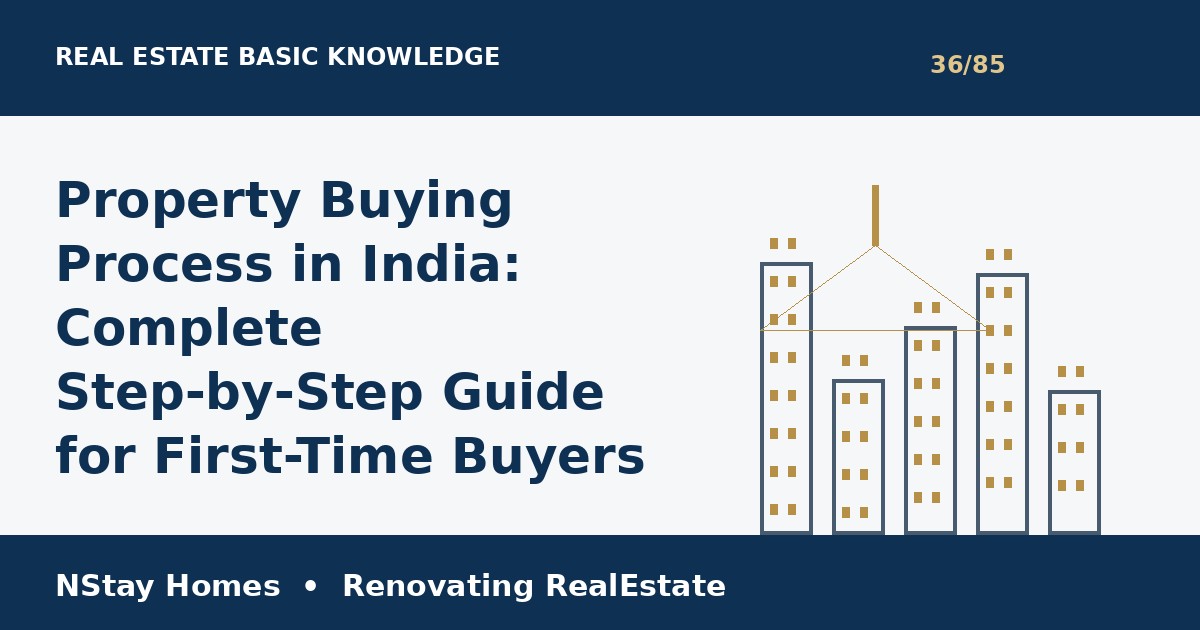 property buying process in India complete guide for property buyers and sellers