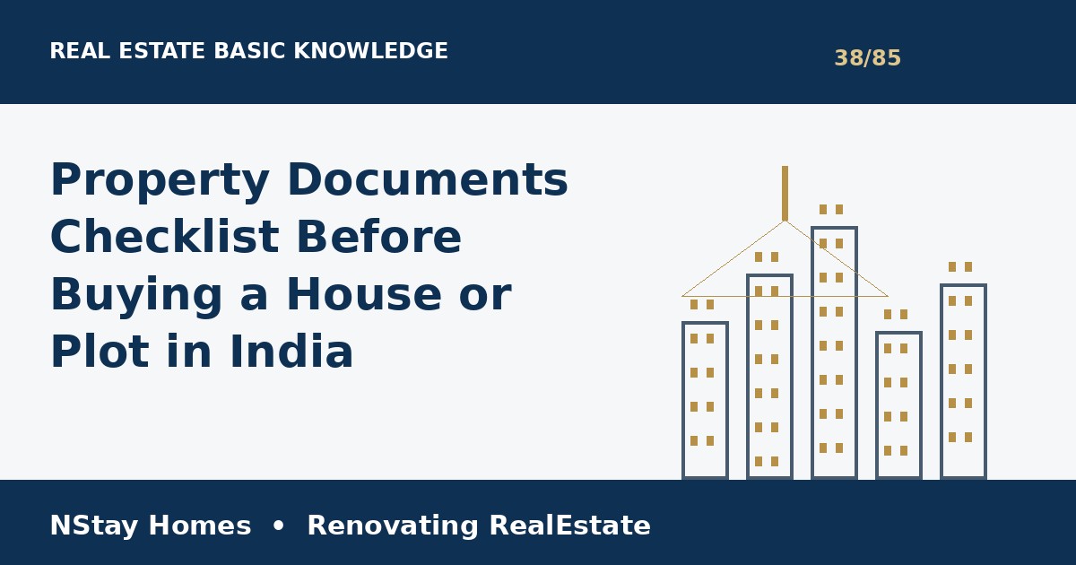 property documents required for buying property complete guide for property buyers and sellers