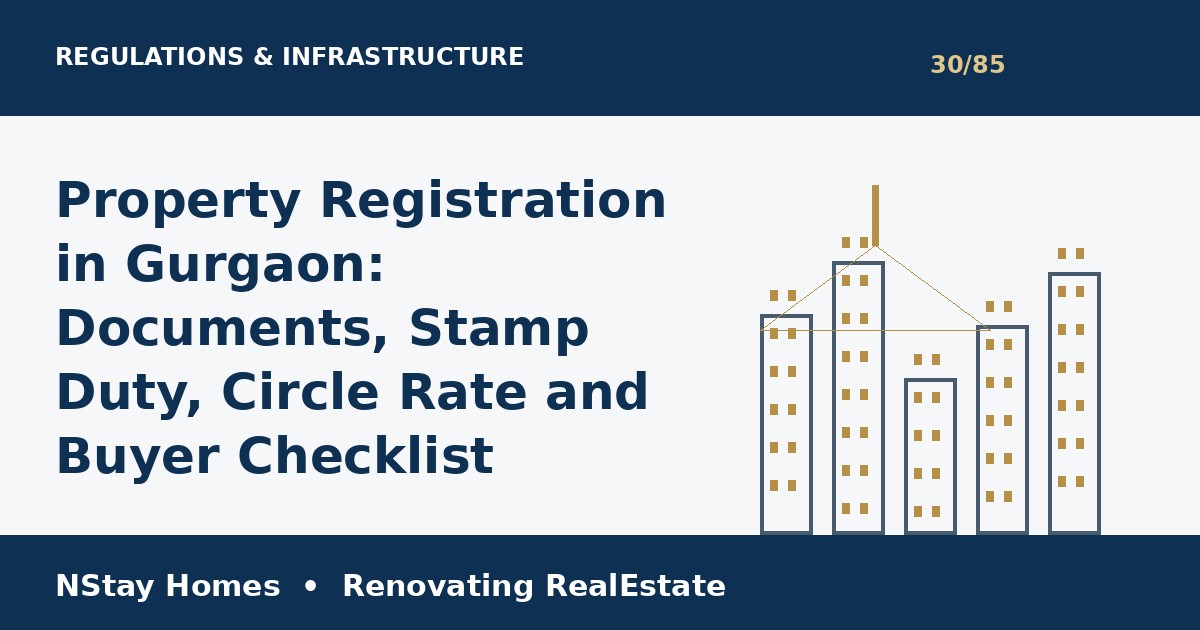 property registration Gurgaon NStay Homes market insights 2026