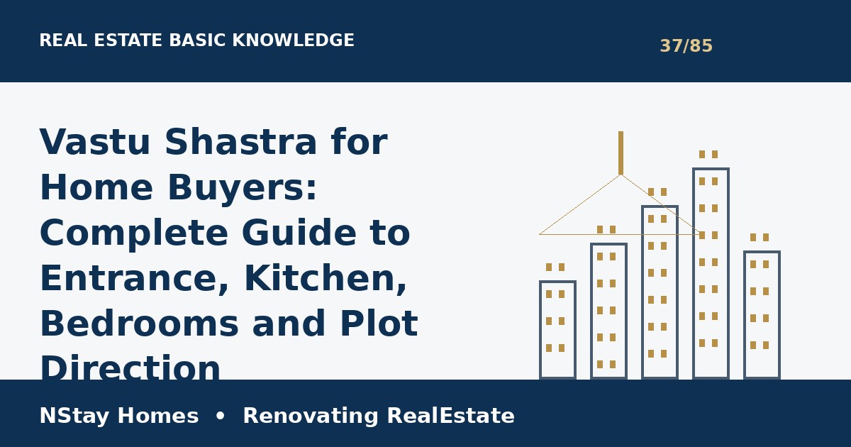 Vastu Shastra for home complete guide for property buyers and sellers