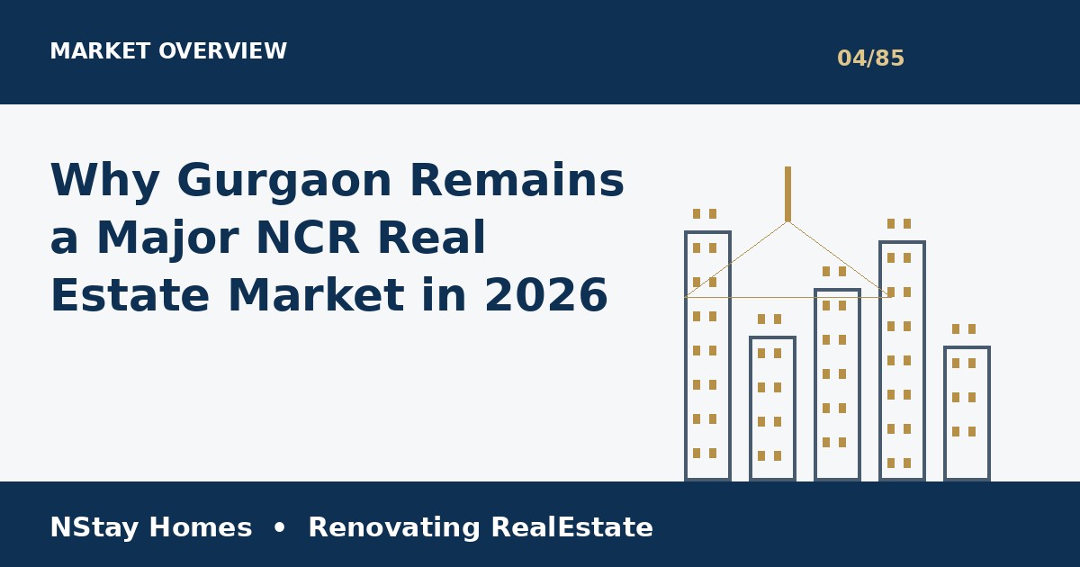 Gurgaon property investment NStay Homes market insights 2026