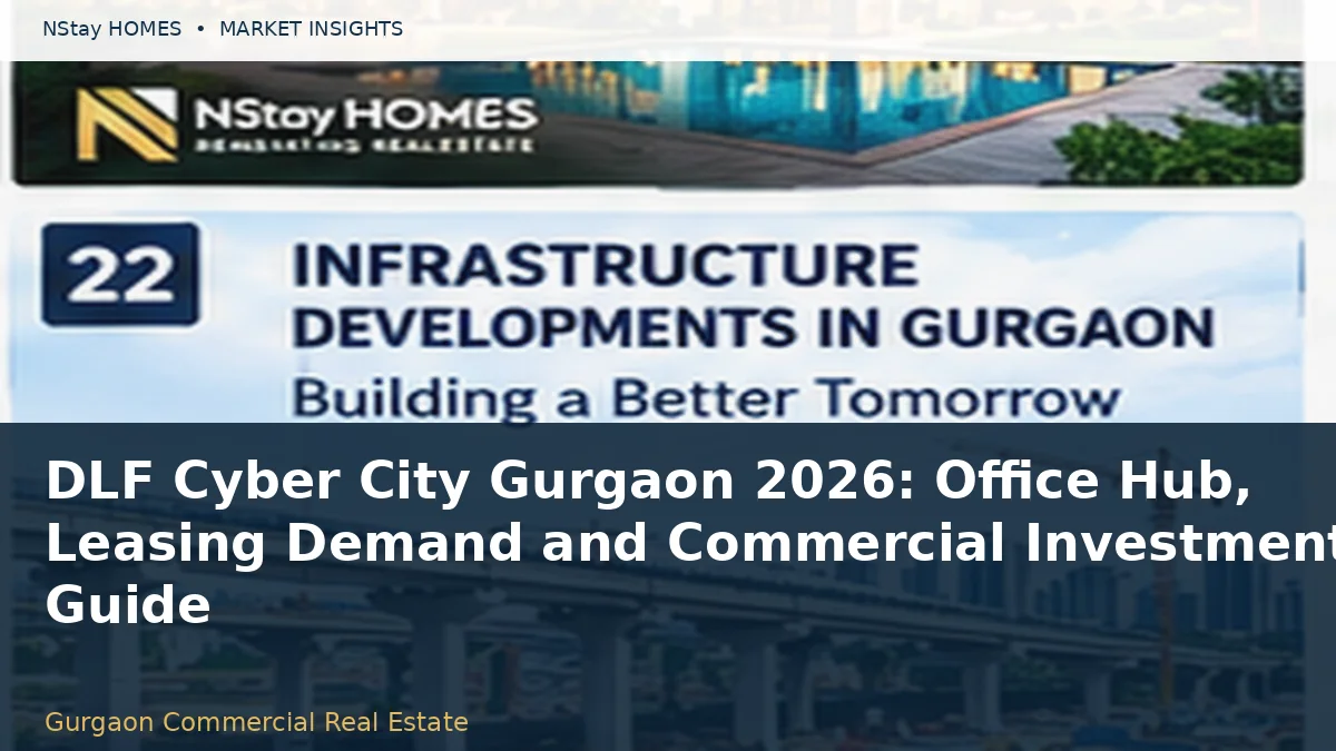 DLF Cyber City Gurgaon 2026: Office Hub, Leasing Demand and Commercial Investment Guide