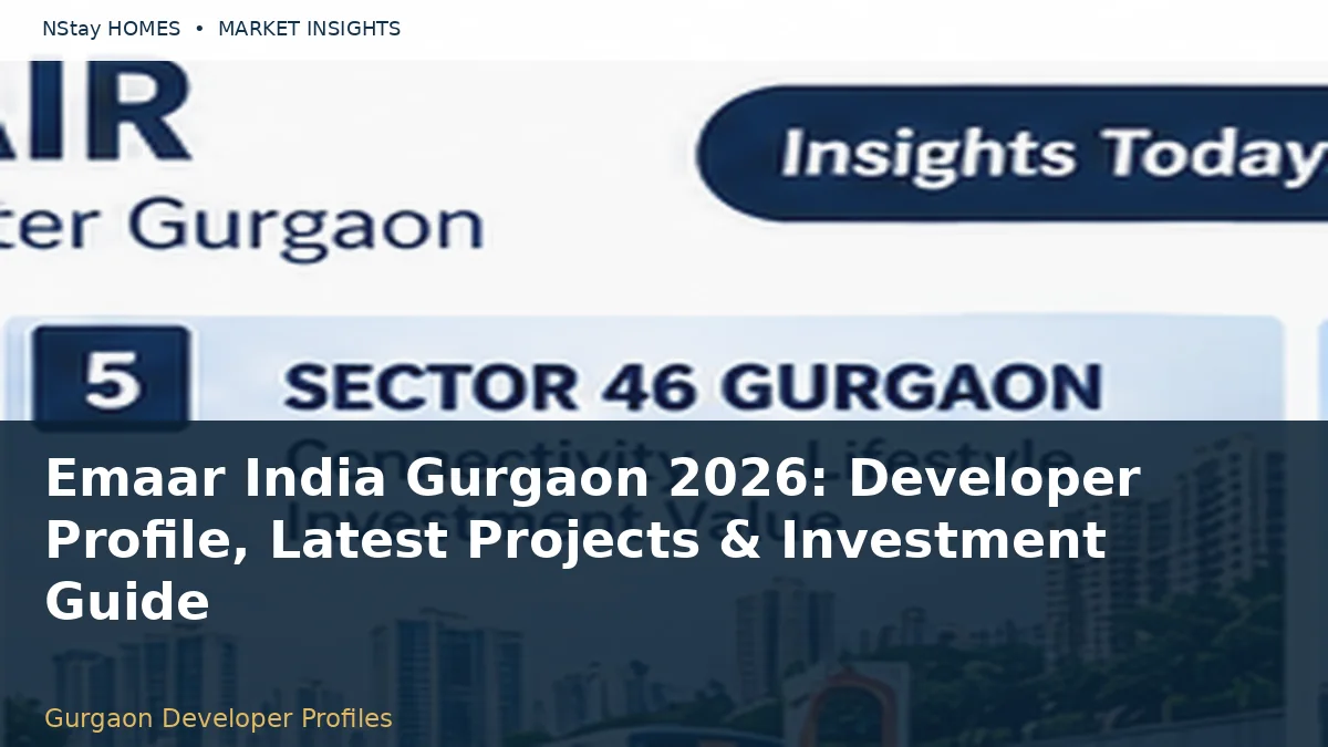Emaar India Gurgaon 2026: Developer Profile, Latest Projects & Investment Guide