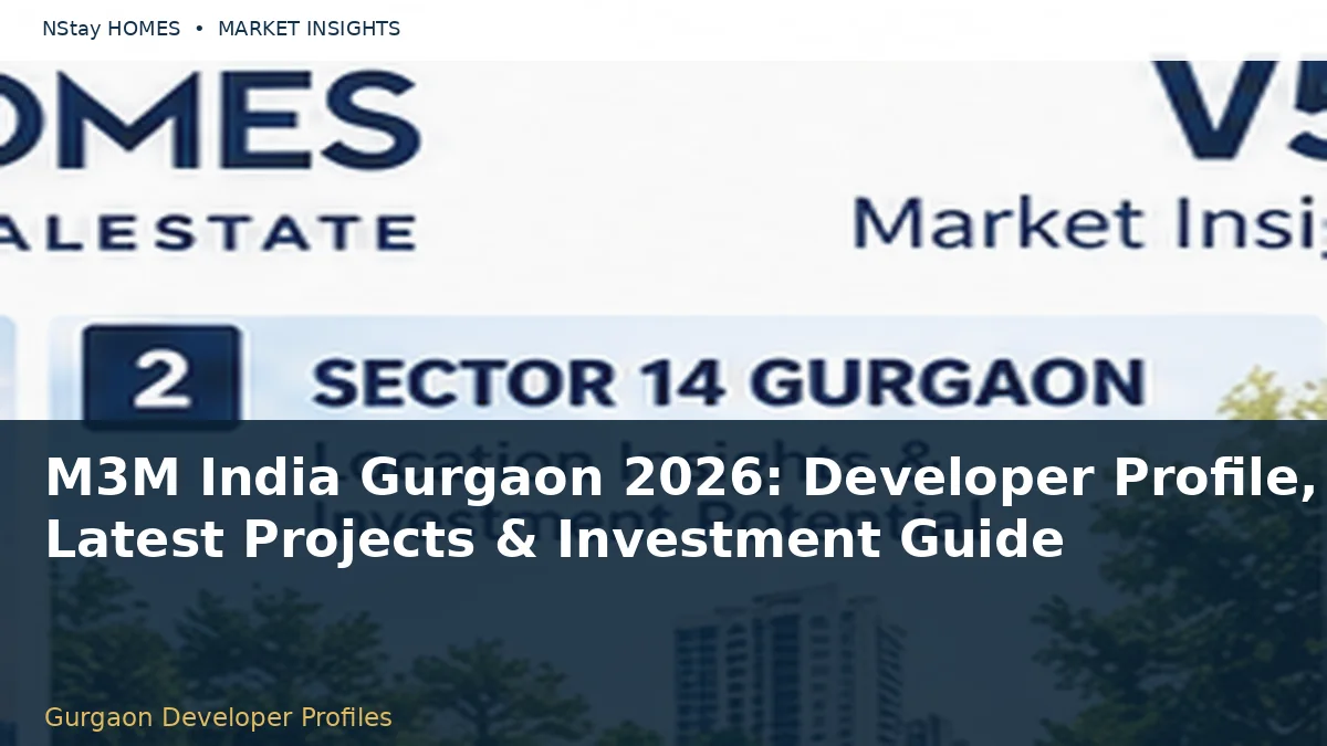 M3M India Gurgaon 2026: Developer Profile, Latest Projects & Investment Guide